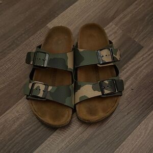 Birkenstock Kids Camouflage Sandals
